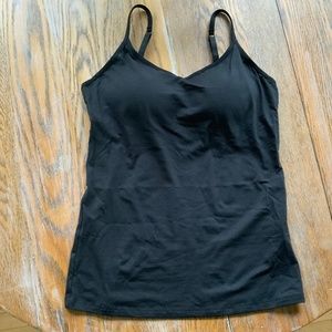 ANYFIT WEAR black padded bra top cami/NEW
